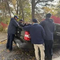 pest technicians strategizing